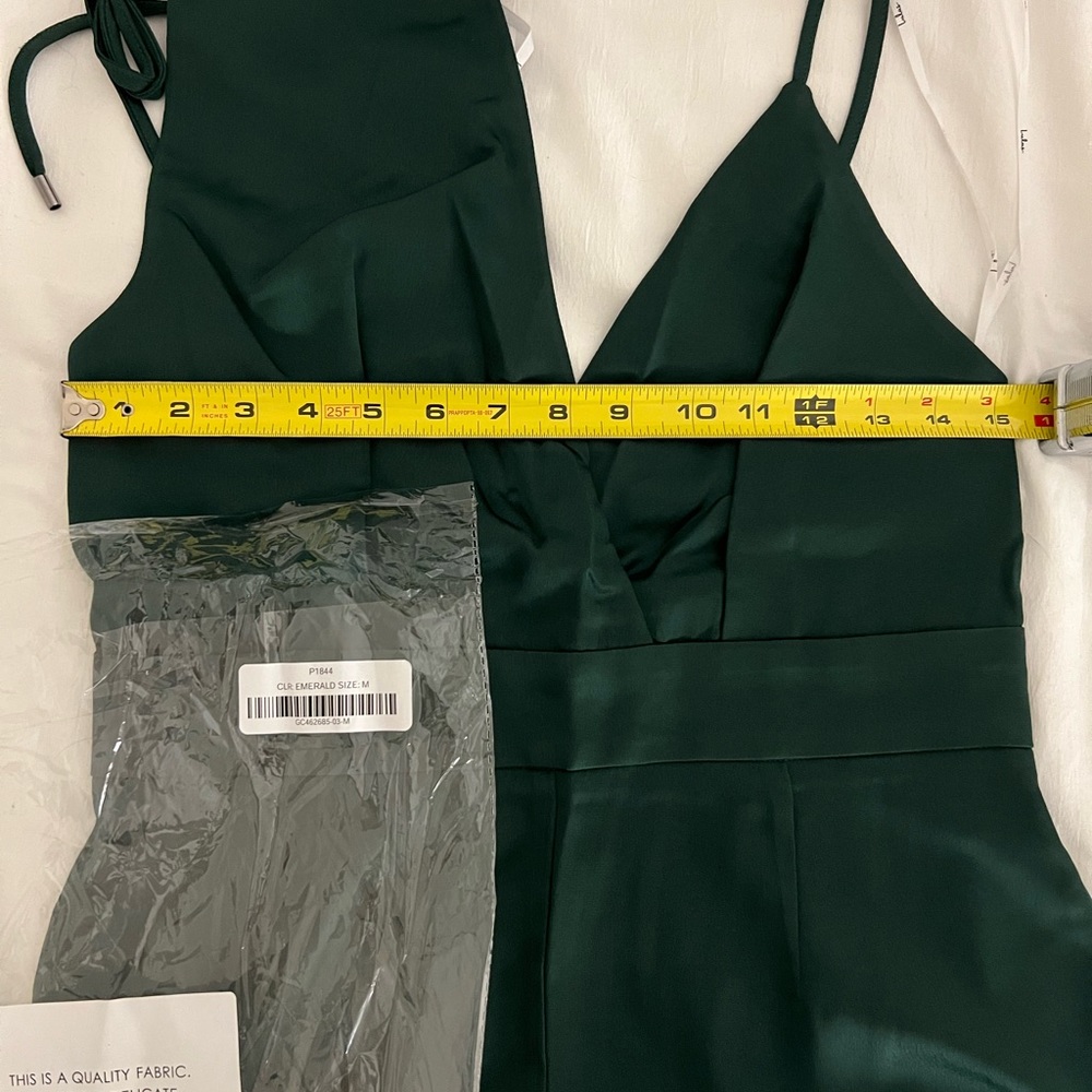 Lulus LOOK OF LUXE RUSTY ROSE SATIN jumpsuit - Picture 11 of 14